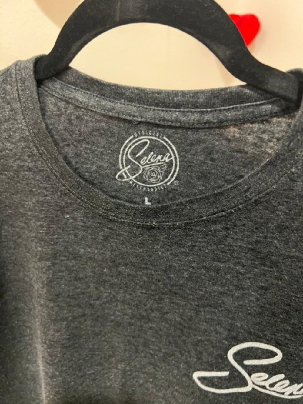 Selena Dreaming of You Graphic T-Shirt Gray Size L Band Tee - Picture 2 of 3
